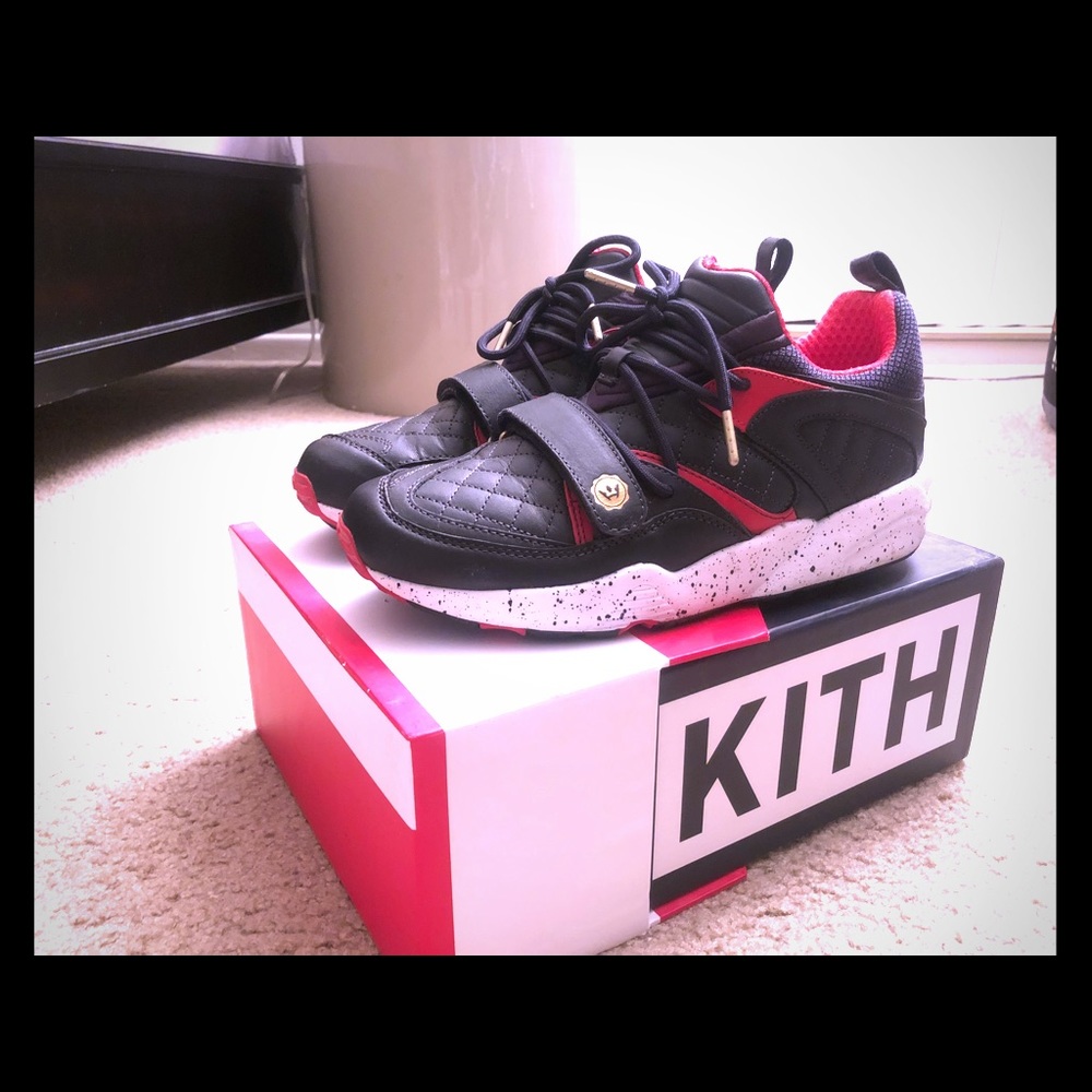 KITH X high snobiety Collab puma blaze of glory